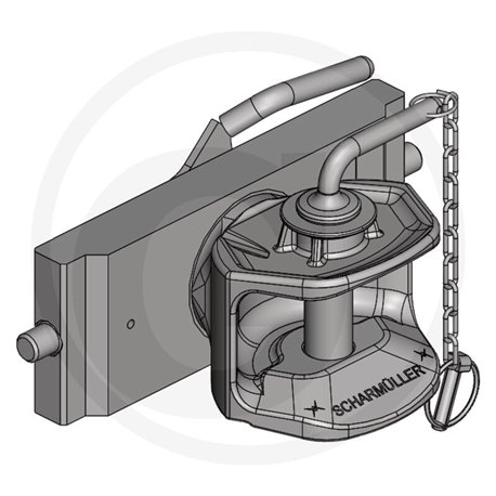 Zaczep automatyczny 314/30/20mm sworzeń 31mm Scharmüller