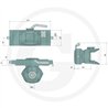 Zaczep automatyczny 314/30/20mm sworzeń 31mm Scharmüller