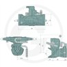 Zaczep automatyczny 330/32/25mm sworzeń 38mm Rockinger RO865D30305