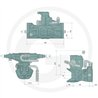 Zaczep automatyczny 390/32/25mm sworzeń 38mm Rockinger RO865D9030D