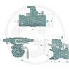 Zaczep automatyczny 315/30/20mm sworzeń 38mm Rockinger