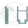 Prowadnica do zaczepu //mm Rockinger RO889R4554C