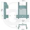 Prowadnica do zaczepu 270/32/25mm Rockinger  RO74L143