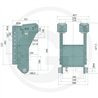 Prowadnica do zaczepu 330/32/25mm Rockinger  RO880A06022