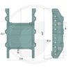 Prowadnica do zaczepu 330/32/25mm Rockinger RO880A08042