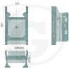Prowadnica do zaczepu 330/32/25mm Rockinger  RO880A1104C