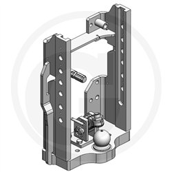 Prowadnica do zaczepu 390/32/25mm Scharmüller 11666572