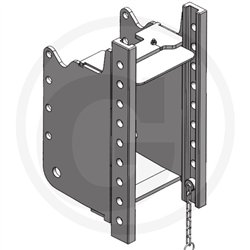 Prowadnica do zaczepu 200/25/16mm Scharmüller 12292324