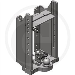 Prowadnica do zaczepu 390/32/25mm Scharmüller 12391341