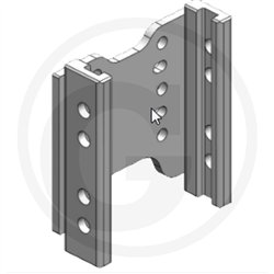 Prowadnica do zaczepu 255/32/25mm Scharmüller 19354956