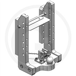 Prowadnica do zaczepu 390/32/25mm Scharmüller 36097669