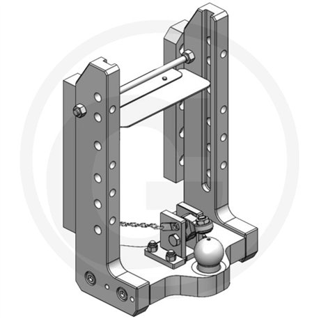 Prowadnica do zaczepu 390/32/25mm Scharmüller 36097669