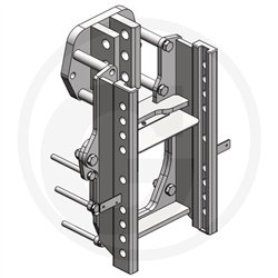Prowadnica do zaczepu 330/32/25mm Scharmüller 00101010