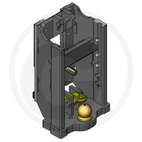 Prowadnica do zaczepu 325/26/25mm Scharmüller 00107800