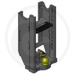 Prowadnica do zaczepu 325/26/25mm Scharmüller 00110870
