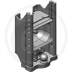 Prowadnica do zaczepu 330/32/25mm Scharmüller 00116801