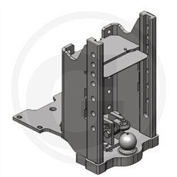 Prowadnica do zaczepu 330/32/25mm Scharmüller 00116812
