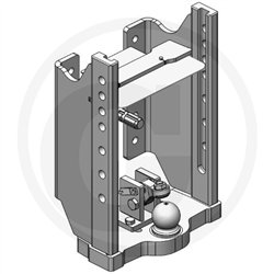 Prowadnica do zaczepu 390/32/25mm Scharmüller 001168900-A02