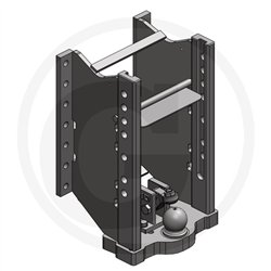 Prowadnica do zaczepu 330/32/25mm Scharmüller 00122800