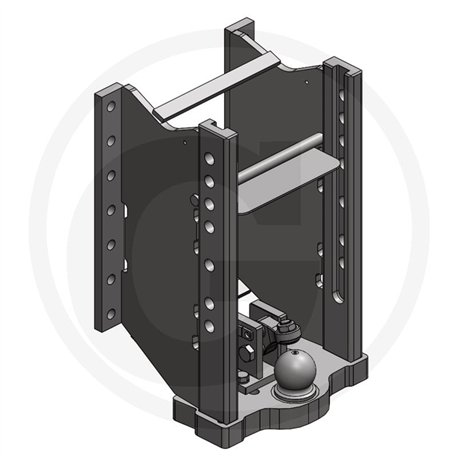 Prowadnica do zaczepu 330/32/25mm Scharmüller 00122800