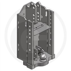 Prowadnica do zaczepu 330/32/25mm Scharmüller 00123800