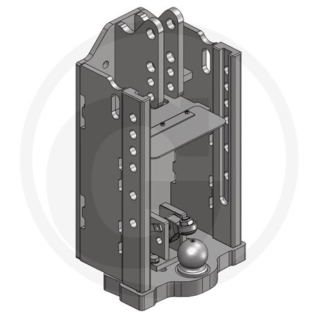 Prowadnica do zaczepu 330/32/25mm Scharmüller 00123800