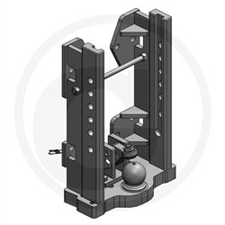 Prowadnica do zaczepu 311/30/22mm Scharmüller 00123821