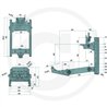 Prowadnica do zaczepu 325/26/25mm Scharmüller 00130011
