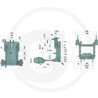 Prowadnica do zaczepu 325/26/20mm Scharmüller 00131000