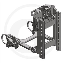 Prowadnica do zaczepu 330/32/25mm Scharmüller 00131010