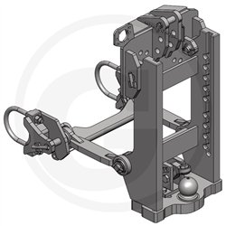 Prowadnica do zaczepu 325/26/25mm Scharmüller 00131800