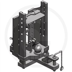Prowadnica do zaczepu 330/32/25mm Scharmüller 00146921