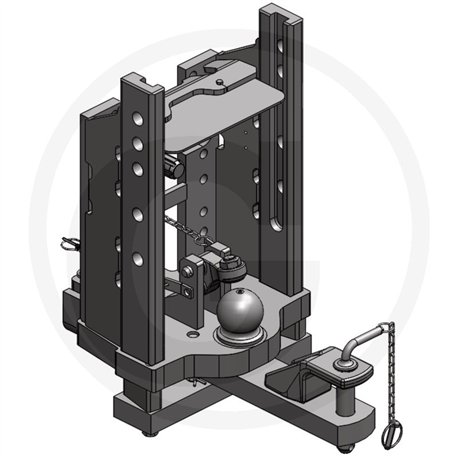 Prowadnica do zaczepu 330/32/25mm Scharmüller 00146921