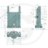 Prowadnica do zaczepu 330/32/25mm Scharmüller 00158832