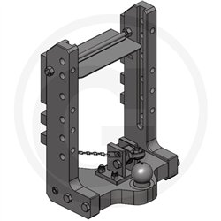 Prowadnica do zaczepu 390/32/25mm Scharmüller 00169811-A17