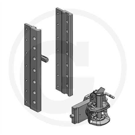 Prowadnica do zaczepu 295/32/25mm Scharmüller 00212060-SET