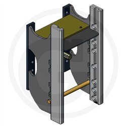 Prowadnica do zaczepu 295/26/25mm Scharmüller 00216000