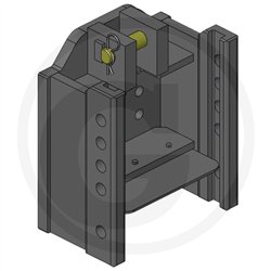 Prowadnica do zaczepu 295/32/25mm Scharmüller 00221000
