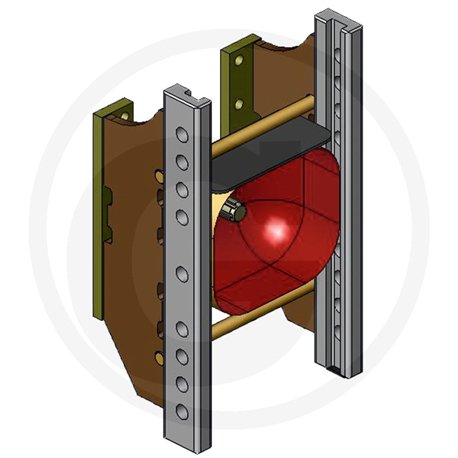 Prowadnica do zaczepu 330/32/25mm Scharmüller 00289000