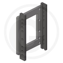 Prowadnica do zaczepu 330/32/25mm Scharmüller 00295100