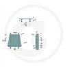 Prowadnica do zaczepu 255/32/25mm Scharmüller 00295150-SET-A02