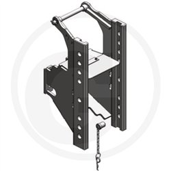 Prowadnica do zaczepu 255/32/25mm Scharmüller 00350000