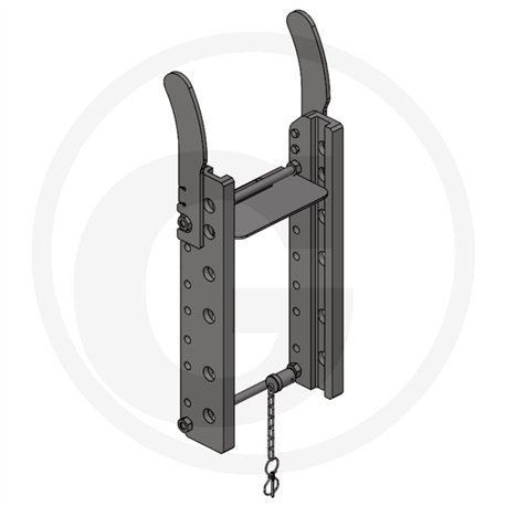 Prowadnica do zaczepu 255/32/25mm Scharmüller 00368000A27