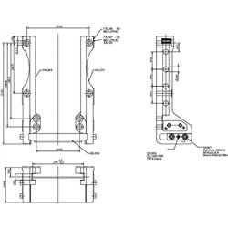 Korpus zaczepu Piton JCB