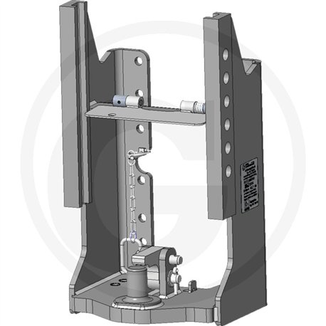 Prowadnica do zaczepu 330/32/25mm Sauermann 711325101