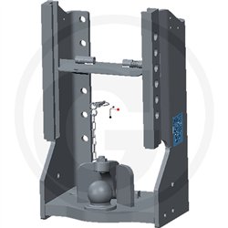 Prowadnica do zaczepu 330/32/26mm Sauermann 711482511