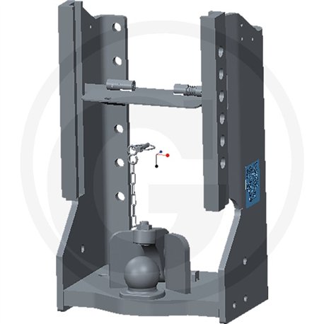 Prowadnica do zaczepu 330/32/26mm Sauermann 711482511