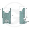 Prowadnica do zaczepu 330/32/26mm Sauermann 711482513