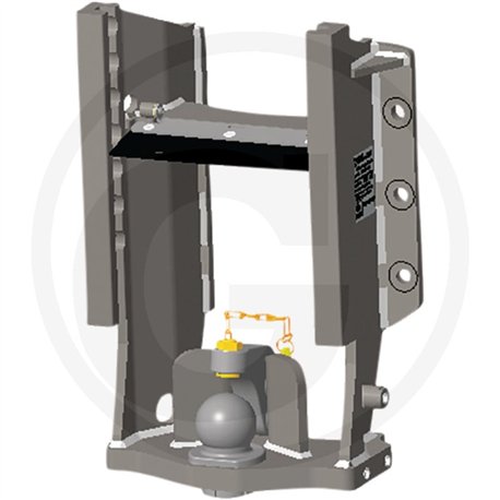 Prowadnica do zaczepu 320/32/26mm Sauermann 711635010