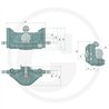 Zaczep Kulowy K80 do prowadnicy 311/30/22mm, Scharmüller 05631151A11